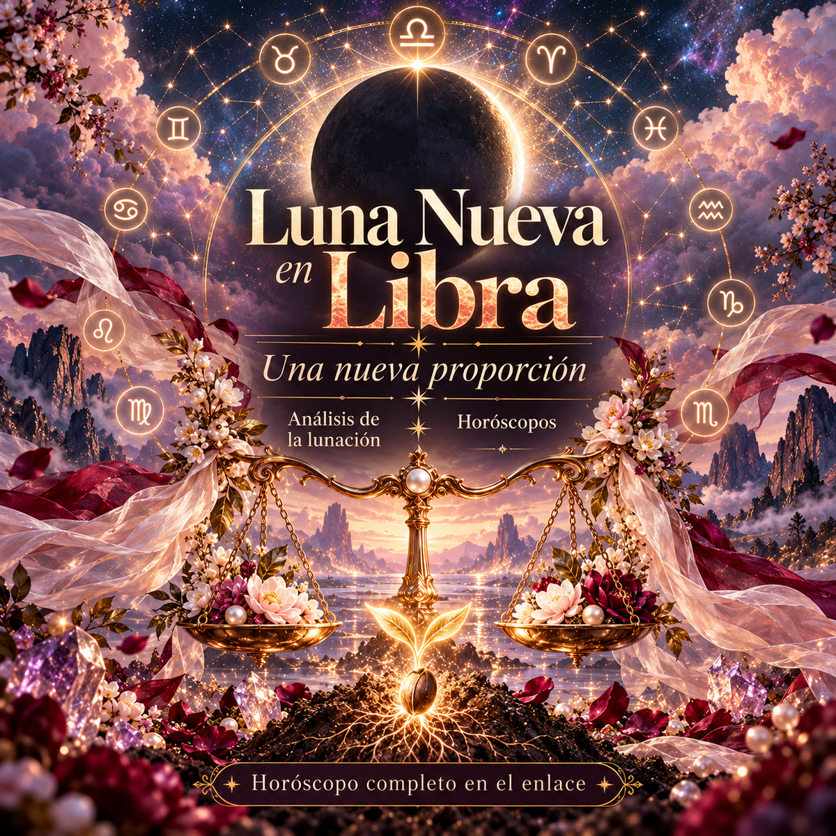 Luna Nueva en Libra - Horóscopos | Traigo la Paz y la Guerra
