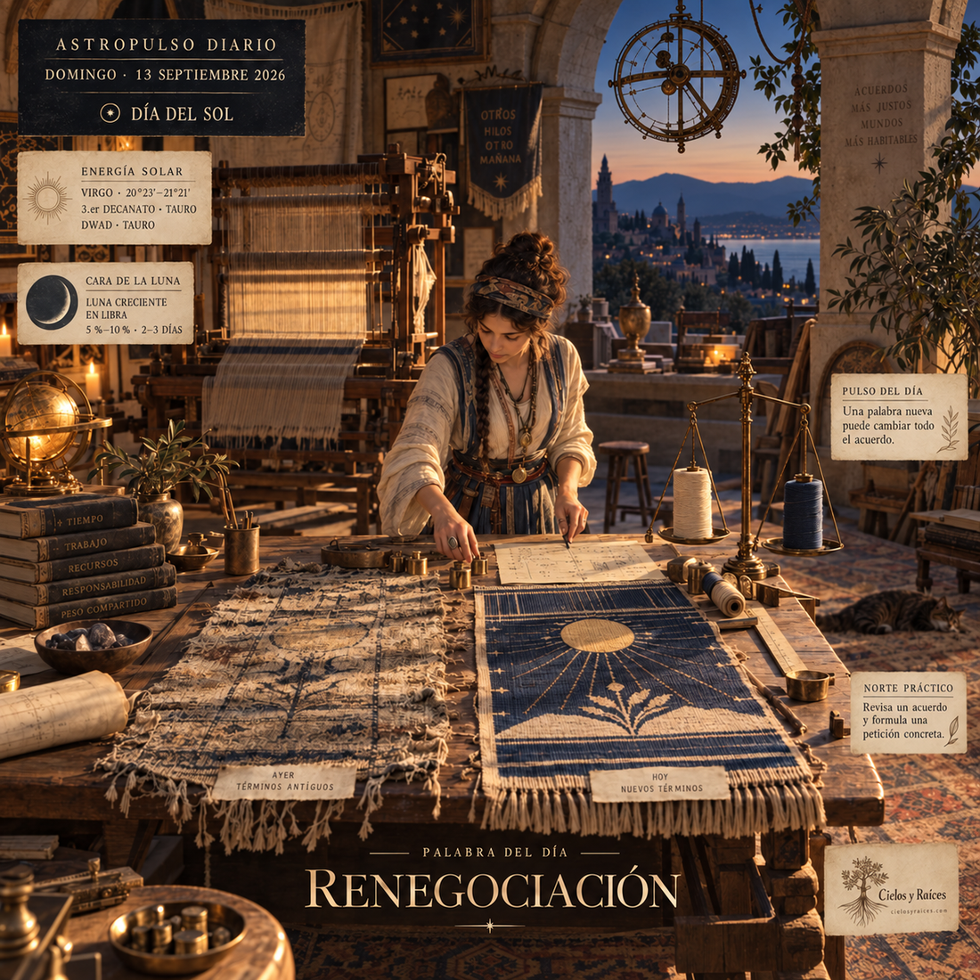 Tránsitos Astrológicos Hoy | 13 septiembre 2026 — Renegociación