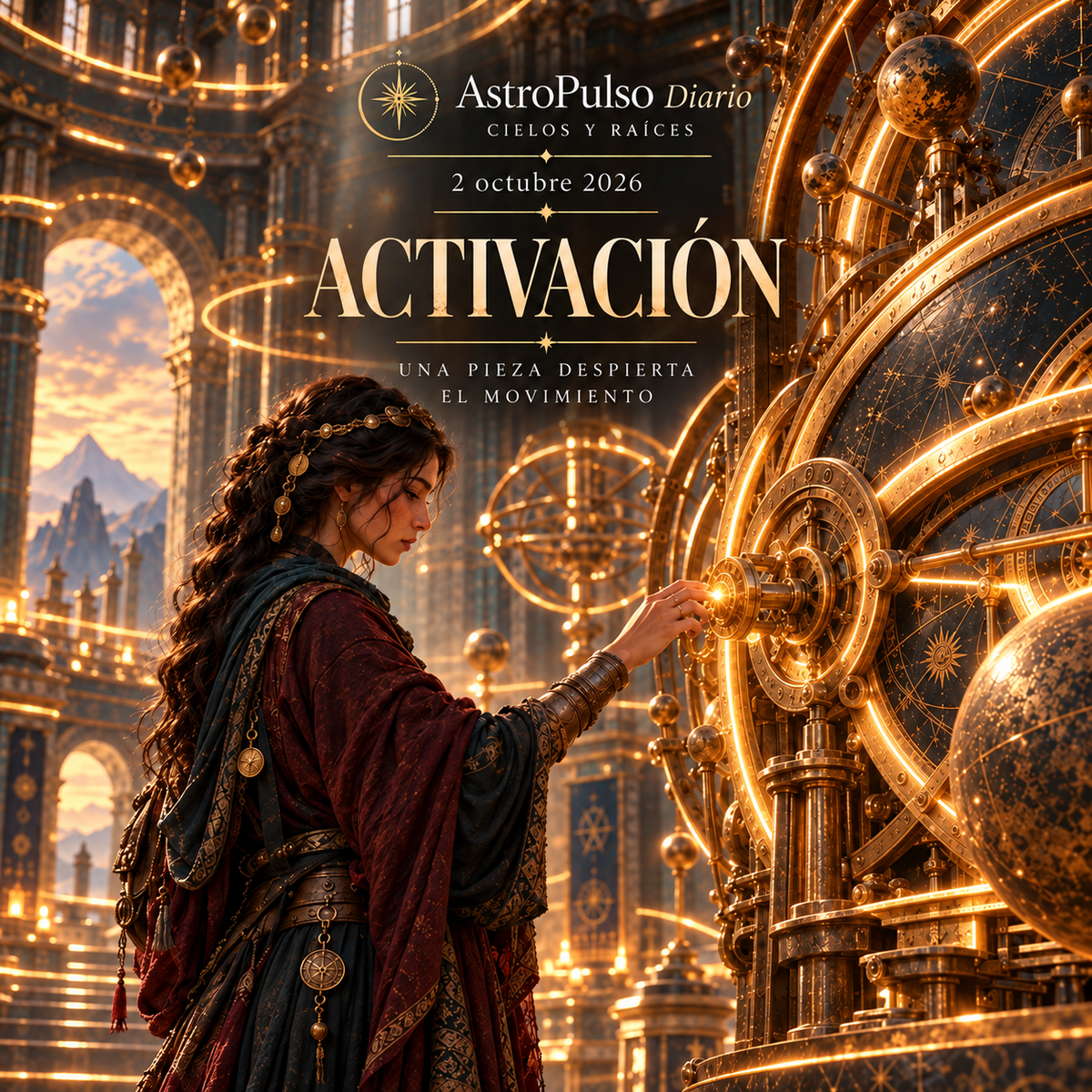 Tránsitos Astrológicos Hoy | 2 de octubre de 2026 — Activación