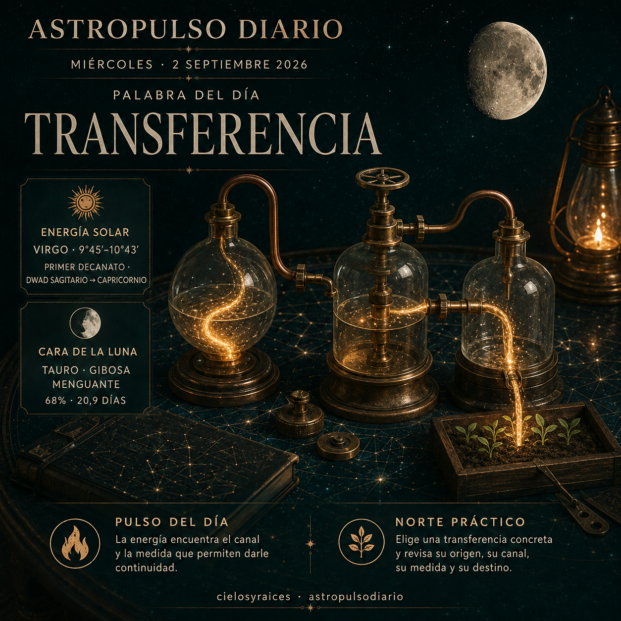 Tránsitos Astrológicos Hoy | 2 septiembre 2026 — Transferencia