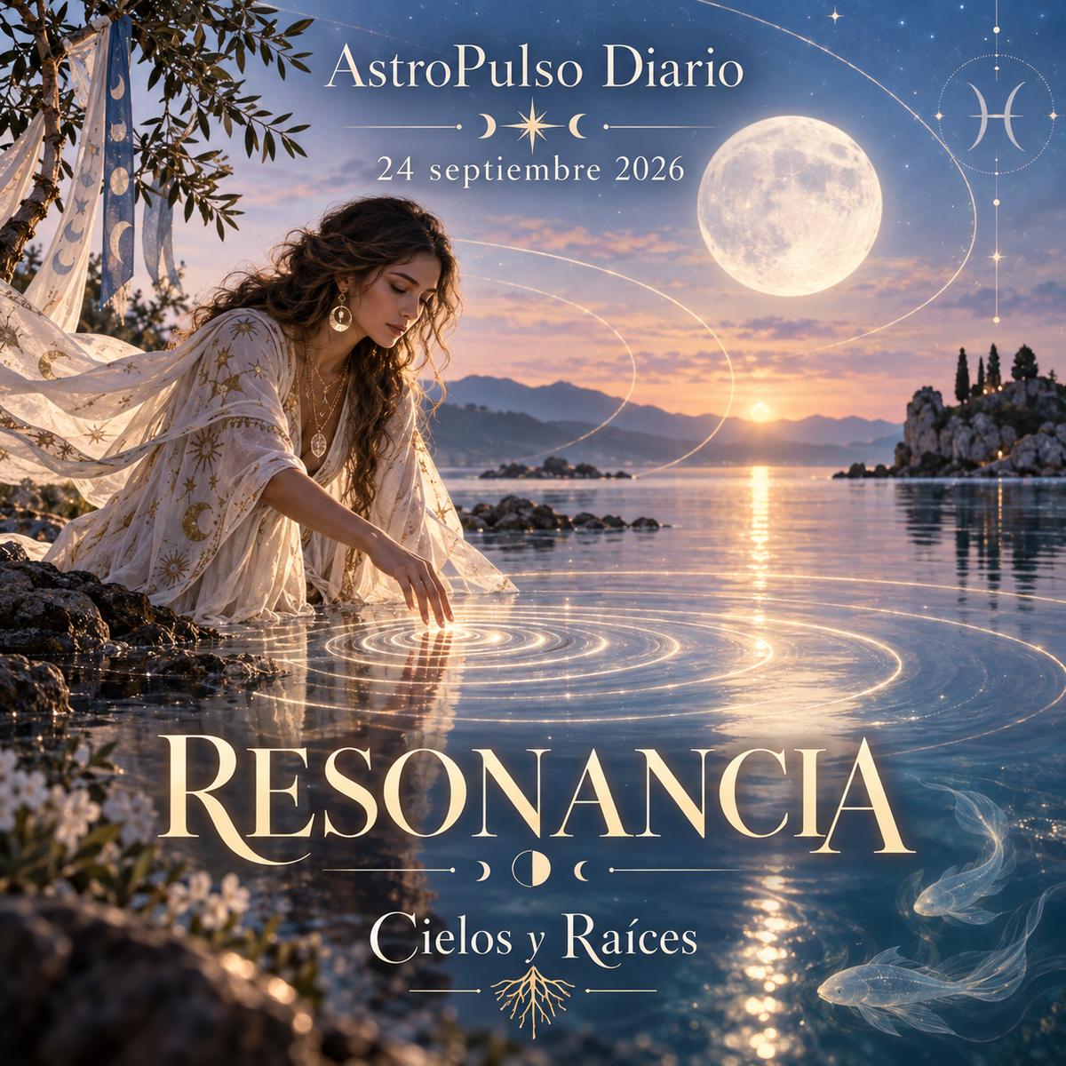 Tránsitos Astrológicos Hoy | 24 septiembre 2026 — Resonancia