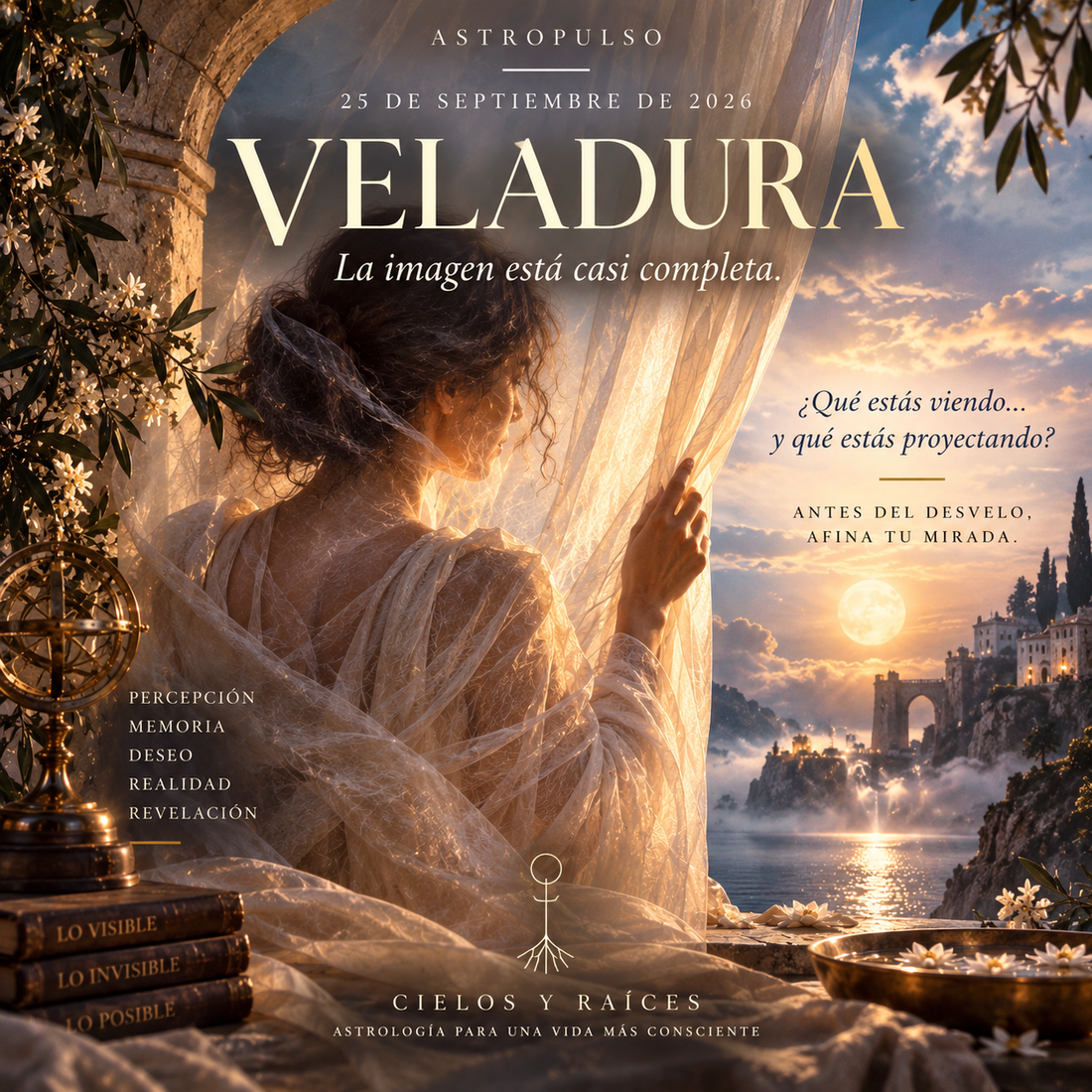 Tránsitos Astrológicos Hoy | 25 septiembre 2026 — Veladura