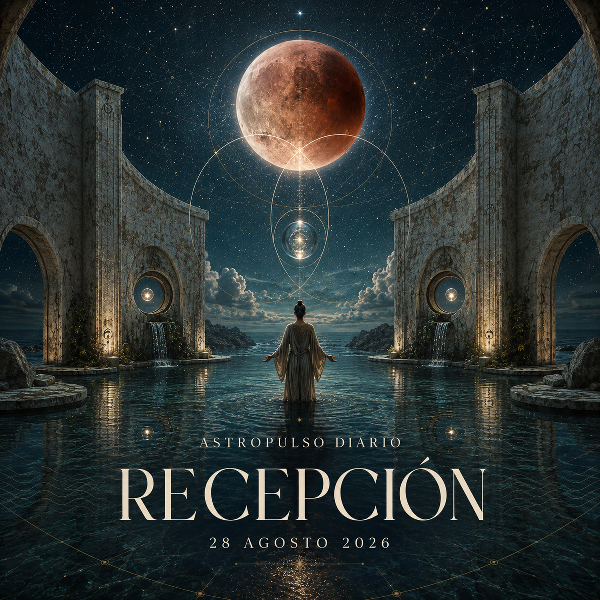 Tránsitos Astrológicos Hoy | 28 agosto 2026 — Recepción