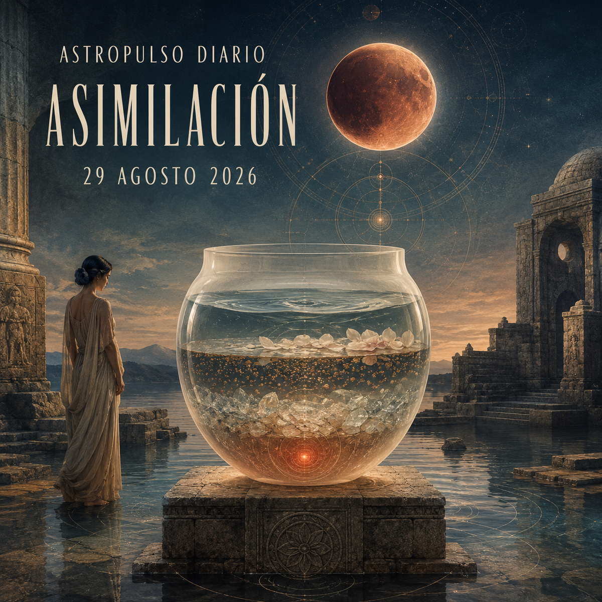 Tránsitos Astrológicos Hoy | 29 agosto 2026 — Asimilación