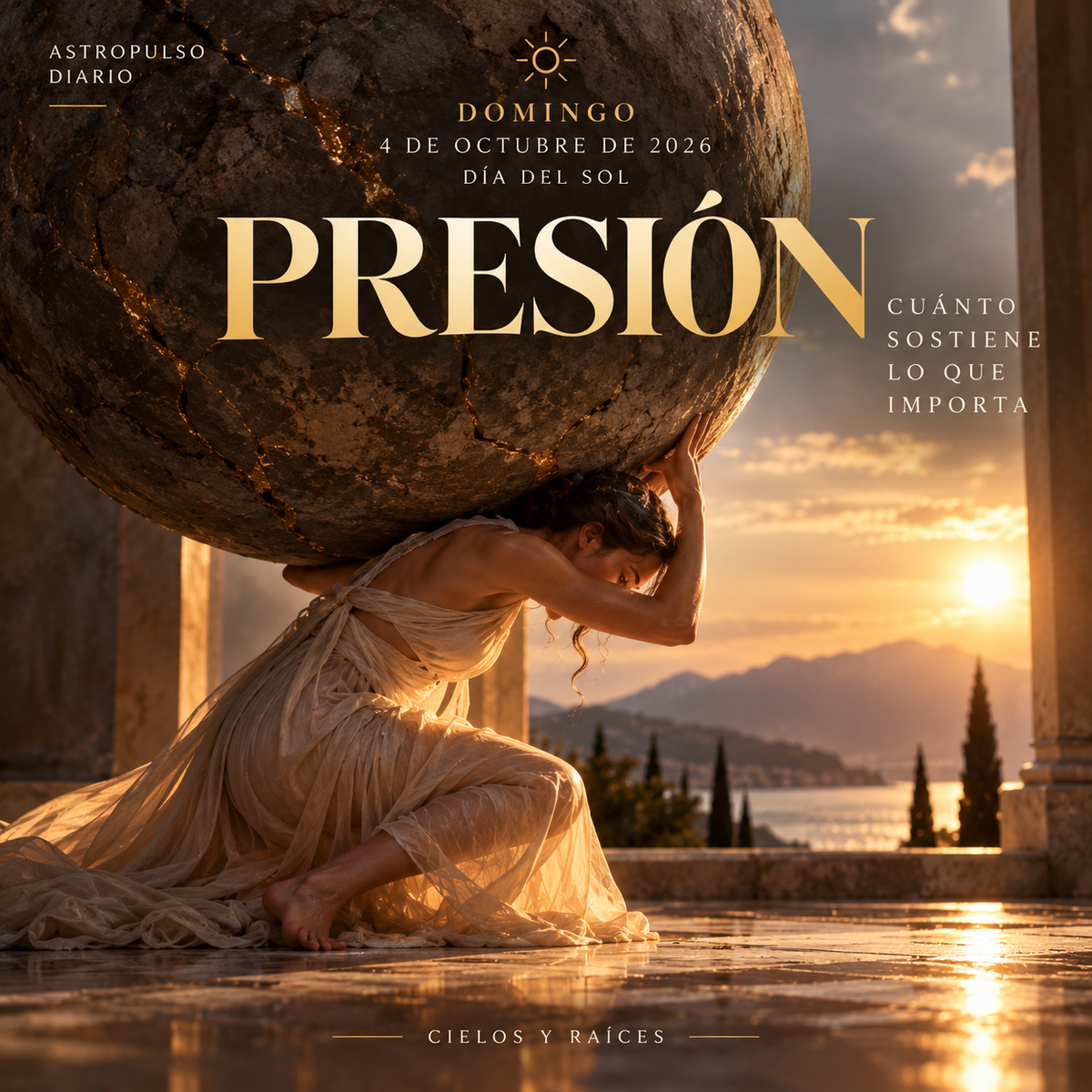 Tránsitos Astrológicos Hoy | 4 de octubre de 2026 — Presión