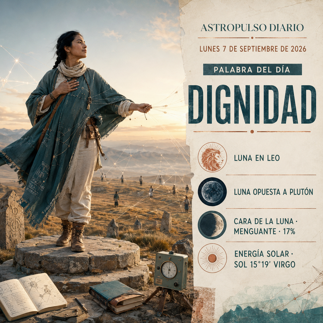 Tránsitos Astrológicos Hoy | 7 septiembre 2026 - Dignidad