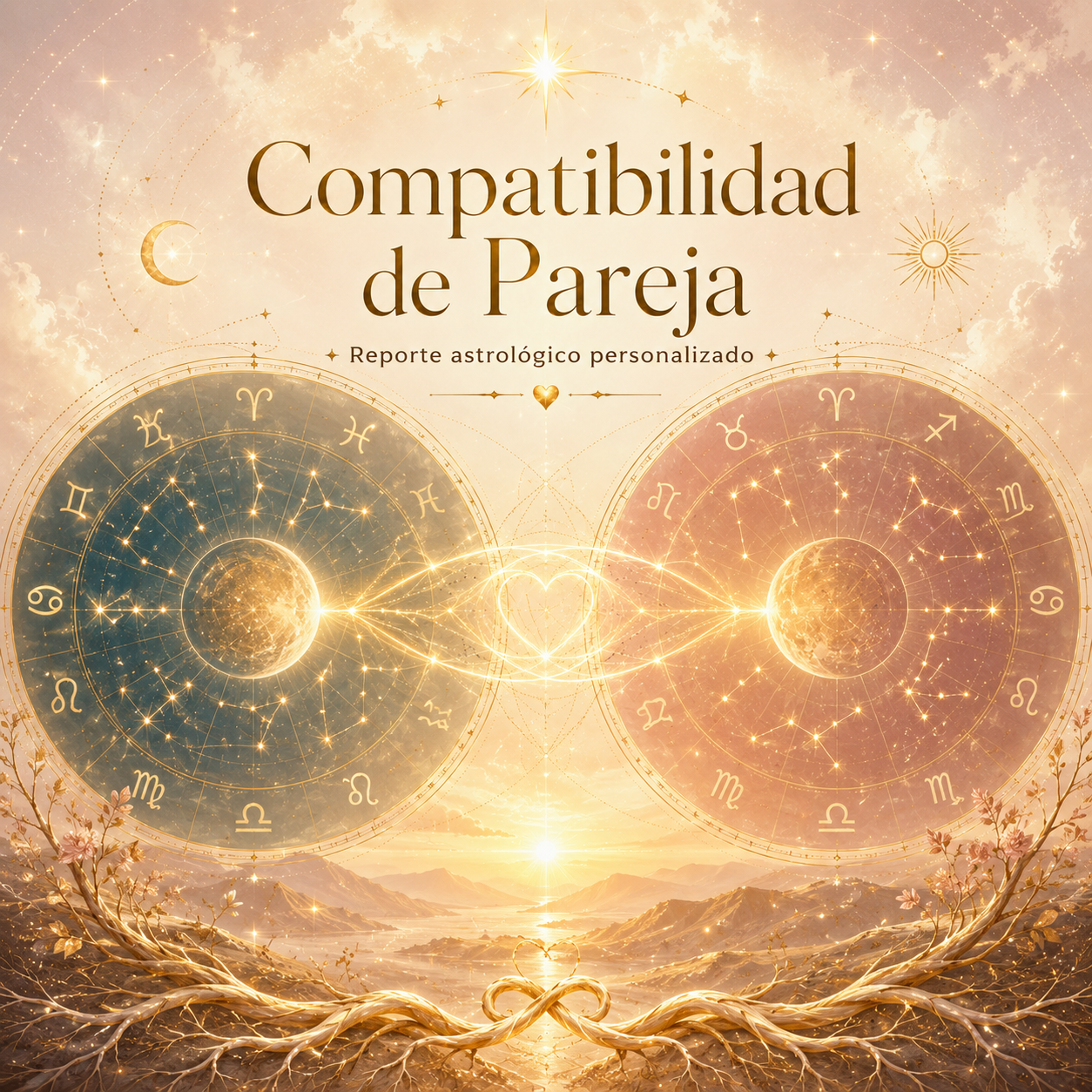 Compatibilidad de Pareja - Reporte astrológico personalizado